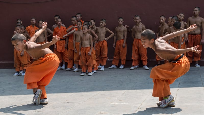 Kung Fu stances